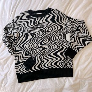 Oversized wool sweater